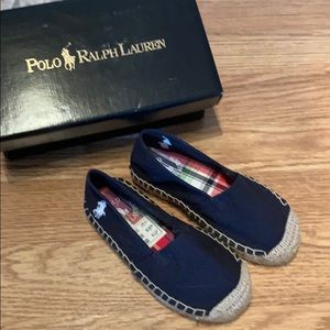 Ralph Lauren Toddler Girls Bowman Shoes